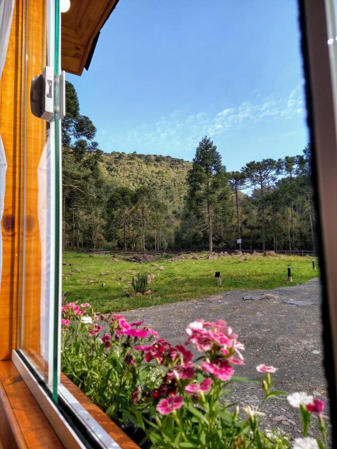 Chales Estancia Cachoeira Do Avencal Urubici Bagian luar foto