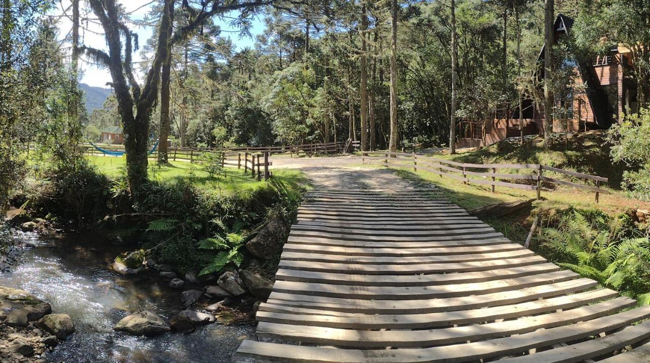 Chales Estancia Cachoeira Do Avencal Urubici Bagian luar foto